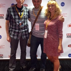 Daniel Wachs, Fred Zara and Jamie-Lyn Markos at the Orlando Film Festival